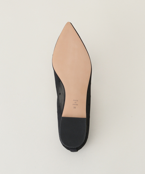 La TOTALITE(ラトータリテ)の「LaTotalite ドットチュールフラット(パンプス・レディース・ブラック系その他・23.5cm/22.5cm/24.5cm)」の7枚目の写真