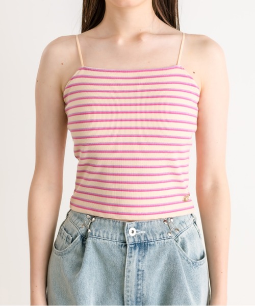 OLIVE des OLIVE(オリーブデオリーブ)の「チャーム付きカップ付きインナー 1041060590(キャミソール・レディース・オフホワイト/ブラック/ピンク/ブラック系その他・FREE)」の19枚目の写真