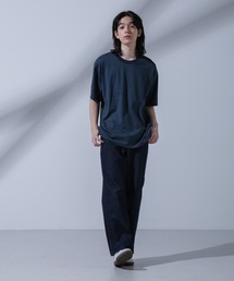 Anti Soaked(R) 汗染み防止 ボーダークルーネックTシャツ