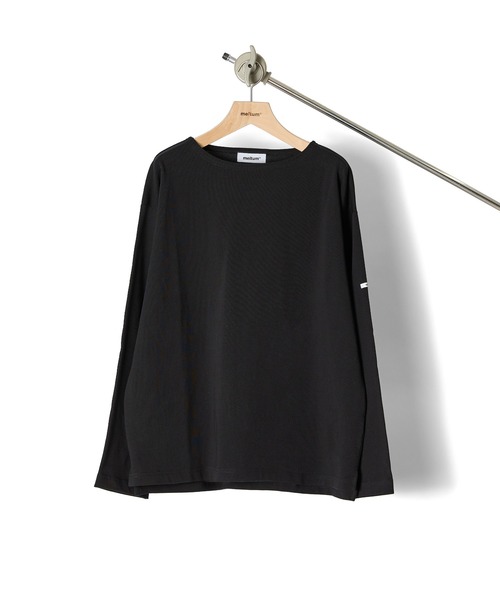 meltum(メルタム)の「【販売終了】BASIC BASQUE SHIRT L/S / ベーシックバスクシャツ ロングスリーブ(Tシャツ/カットソー・メンズ・ブラック・LARGE/MEDIUM)」の13枚目の写真