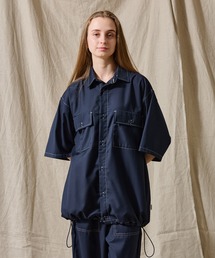 WETTEMPT | STITCH BALLOON WORK SHIRT /ステッチバルーンワークシャツ(シャツ/ブラウス)