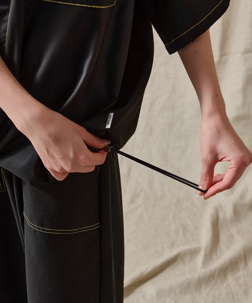 WETTEMPT(ウィテンプト)の「STITCH BALLOON WORK SHIRT /ステッチバルーンワークシャツ(シャツ/ブラウス・メンズ・ダークグレー/ネイビー/ブラック・SMALL/LARGE/MEDIUM)」の12枚目の写真