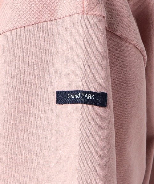 Grand PARK（グランドパーク）の「日本製 デラヴェ天竺 半袖Ｔシャツ　シーズンカラー（Tシャツ/カットソー・レディース・ベージュ/ライトグリーン/ベビーピンク・FREE）」の11枚目の写真