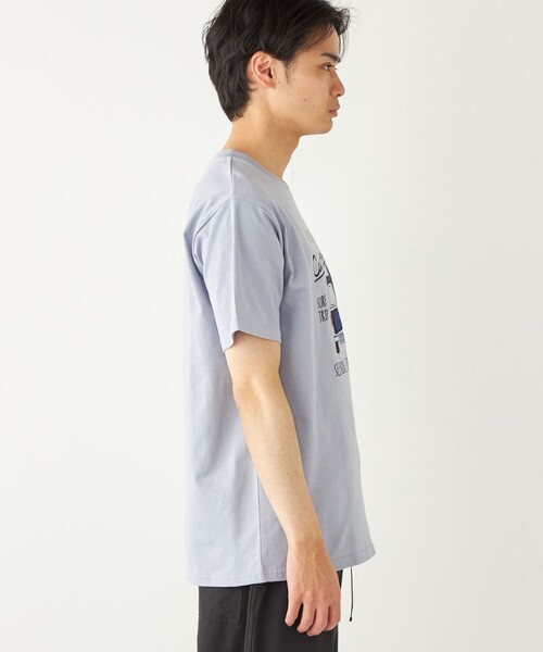 SHIPS Colors(シップス カラーズ)の「SHIPS Colors:パッチワーク プリント TEE◇(Tシャツ/カットソー・メンズ・ライトホワイト/ホワイト/ブルー/ブラック・SMALL/MEDIUM/LARGE/X-LARGE)」の8枚目の写真