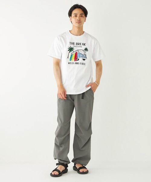SHIPS Colors(シップス カラーズ)の「SHIPS Colors:パッチワーク プリント TEE◇(Tシャツ/カットソー・メンズ・ライトホワイト/ホワイト/ブルー/ブラック・SMALL/MEDIUM/LARGE/X-LARGE)」の17枚目の写真