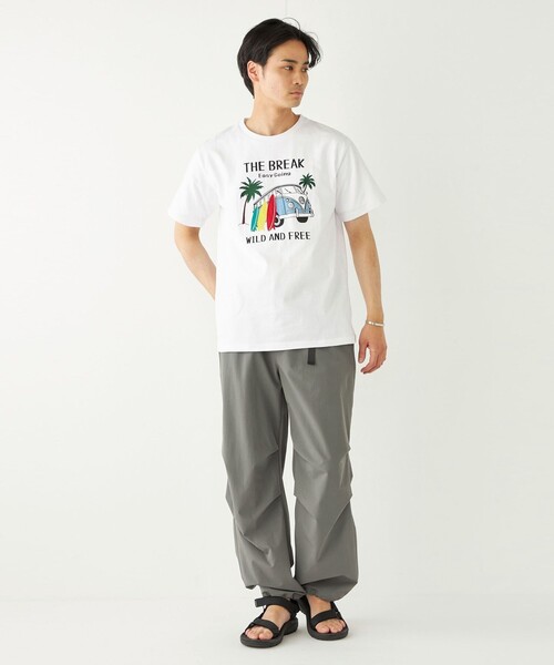 SHIPS Colors(シップス カラーズ)の「SHIPS Colors:パッチワーク プリント TEE◇(Tシャツ/カットソー・メンズ・ライトホワイト/ホワイト/ブルー/ブラック・SMALL/MEDIUM/LARGE/X-LARGE)」の18枚目の写真