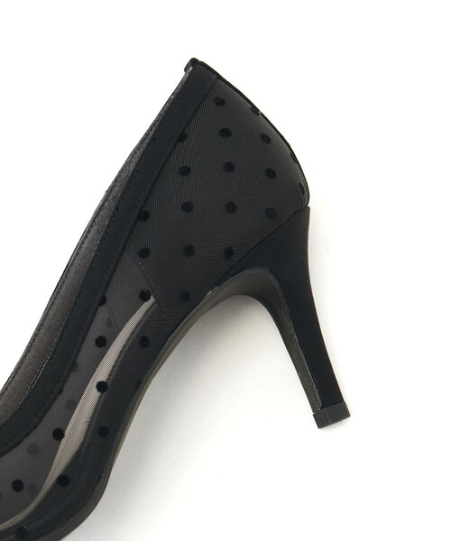 SY UNITED ARROWS（シーユナイテッドアローズ）の「＜SY＞ベルトドットチュール パンプス70●↑（パンプス・レディース・ブラック/ベージュ・22cm/22.5cm/23cm/23.5cm/24cm/24.5cm/25cm）」の13枚目の写真