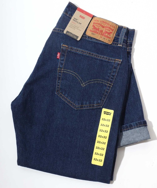 Levi's（リーバイス）の「Levi's/リーバイス 505 REGULAR STRAIGHT ストレッチ デニムレギュラーストレート（デニムパンツ・メンズ・ブルー/インディゴブルー/ブルー系その他・30inch/32inch/34inch/36inch/38inch）」の19枚目の写真