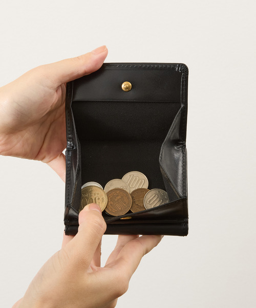 SLOW スロウ / herbie -hold mini wallet フルベジタブルタンニン