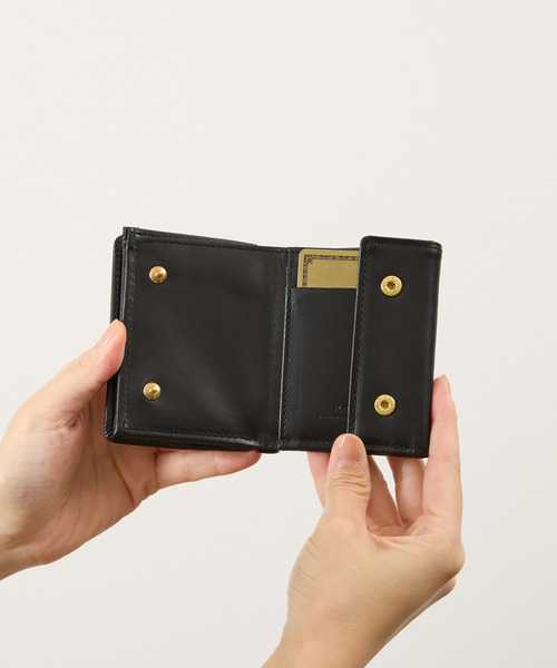 SLOW スロウ / herbie -hold mini wallet フルベジタブルタンニン