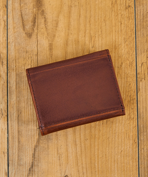 SLOW(スロウ)の「SLOW スロウ / herbie -hold mini wallet フルベジタブルタンニンレザーホールドミニウォレット 革財布 / SO739I(財布・メンズ・ブラウン系その他/ブラック・FREE)」の11枚目の写真
