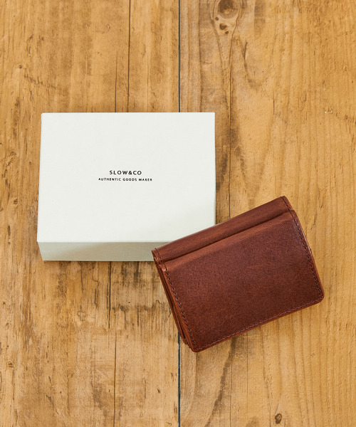 SLOW＆CO HERBIE HOLD MINI WALLET ウォレット herbie - hold mini wallet -｜SLOW – スロウ 公式ECサイト | 革