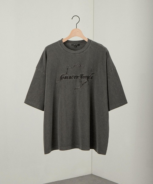 Alfred Alex】ヴィンテージメイクデザイン ビッグピグメント半袖