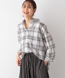 GLOBAL WORK | シアーチェックシャツ/115324(シャツ/ブラウス)