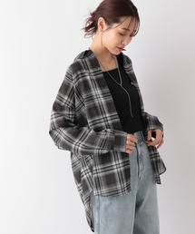 GLOBAL WORK | シアーチェックシャツ/115324(シャツ/ブラウス)