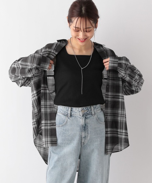 CLORE＋クロレ　レディワークシャツ COOTIE 「T/W Work L/S Shirt <STRIPE>」 オープンカラー ワーク