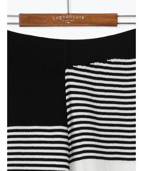 Lugnoncure(ルノンキュール)の「柄アソートニットリブパンツ(その他パンツ・レディース・ブルー/ブラック/オフホワイト・F)」の21枚目の写真