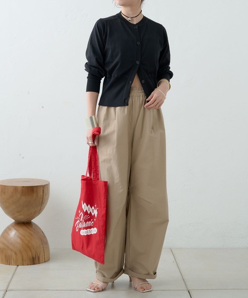 Omekashi（オメカシ）の「グラフィックトートバッグ（トートバッグ・レディース・レッド/ネイビー・FREE）」の4枚目の写真