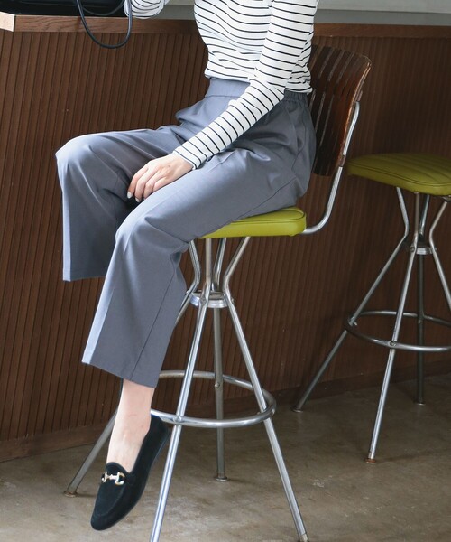 B:MING by BEAMS(ビーミングバイビームス)の「【4サイズ展開】スタイルフリー ワイド パンツ(XS~L)(スラックス・レディース・ライトグレー/ブラウン/ブラック/チャコールグレー・X-SMALL/SMALL/MEDIUM/LARGE)」の20枚目の写真