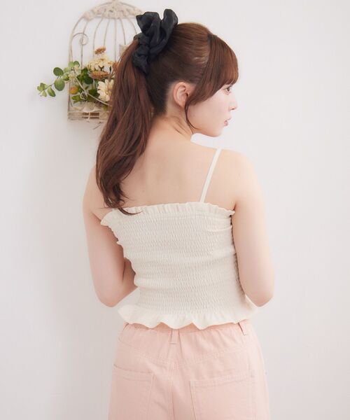 ems excite（エムズエキサイト）の「プレートフリルボレロSET（シャツ/ブラウス・レディース・ブラック/ナチュラル/ブルー・FREE）」の15枚目の写真