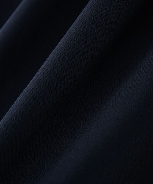 STUDIOUS SELECT(ステュディオスセレクト)の「【IRENISA/イレニサ】STUDIOUS別注 SHORT-SLEEVED SHIRT WITH LEATHER TAB(シャツ/ブラウス・メンズ・ダークネイビー/ダークグレー・2/3)」の9枚目の写真