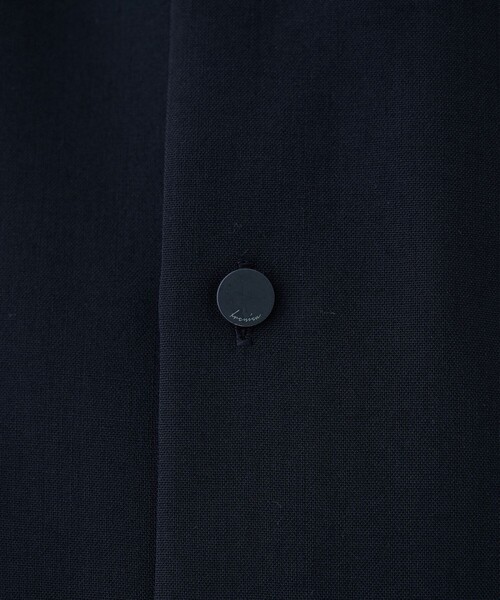 STUDIOUS SELECT(ステュディオスセレクト)の「【IRENISA/イレニサ】STUDIOUS別注 SHORT-SLEEVED SHIRT WITH LEATHER TAB(シャツ/ブラウス・メンズ・ダークネイビー/ダークグレー・2/3)」の14枚目の写真