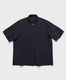 STUDIOUS SELECT | 【IRENISA/イレニサ】STUDIOUS別注 SHORT-SLEEVED SHIRT WITH LEATHER TAB(シャツ/ブラウス)