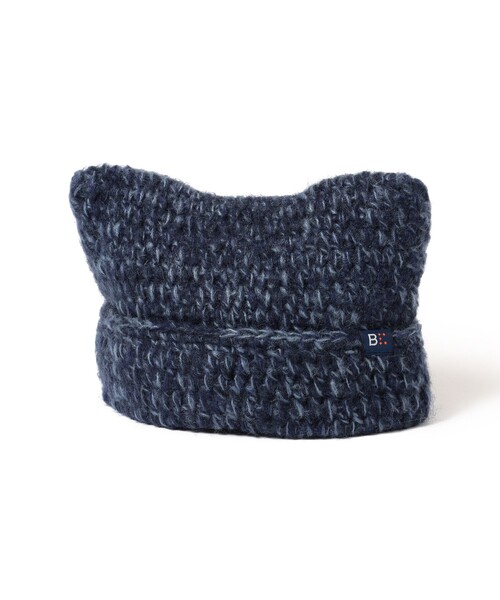 BEAMS mini（ビームスミニ）の「ネコミミ ニット ワッチキャップ 2024FW（ニットキャップ/ビーニー・キッズ・イエロー/ピンク/ネイビー・S(51-52cm）/M(53-54cm)）」の13枚目の写真