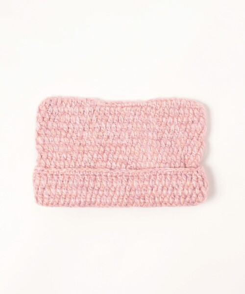 BEAMS mini（ビームスミニ）の「ネコミミ ニット ワッチキャップ 2024FW（ニットキャップ/ビーニー・キッズ・イエロー/ピンク/ネイビー・S(51-52cm）/M(53-54cm)）」の16枚目の写真