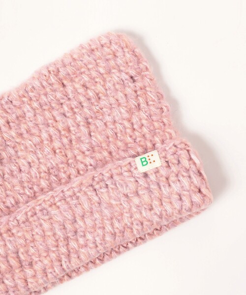 BEAMS mini（ビームスミニ）の「ネコミミ ニット ワッチキャップ 2024FW（ニットキャップ/ビーニー・キッズ・イエロー/ピンク/ネイビー・S(51-52cm）/M(53-54cm)）」の17枚目の写真