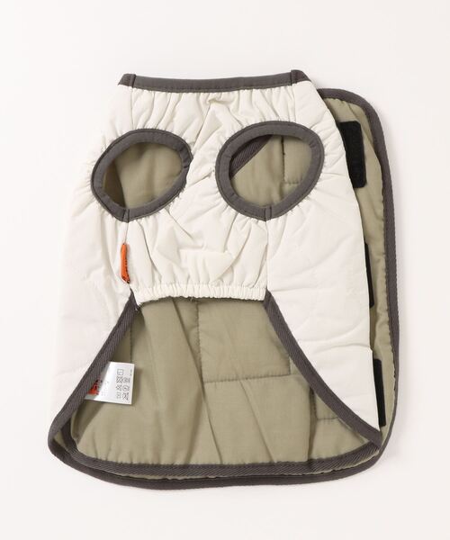 KRIFF MAYER（クリフメイヤー）の「スーベニア刺繍キルトJK（ペットウェア・レディース・キャメル/ダークブラウン/オフホワイト/グレー/パープル/ブラック/ピンクベージュ/オリーブ・SMALL/MEDIUM/LARGE/X-LARGE）」の9枚目の写真