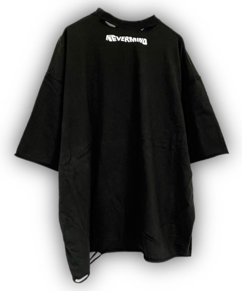 XU(エックスユー)の「【XU】print damage tee(Tシャツ/カットソー・メンズ・ブラック/ホワイト・ONE SIZE)」の22枚目の写真