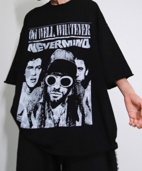 XU(エックスユー)の「【XU】print damage tee(Tシャツ/カットソー・メンズ・ブラック/ホワイト・ONE SIZE)」の16枚目の写真