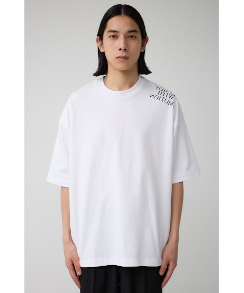 AZUL by moussy(アズールバイマウジー)の「Out of The ORDINARY フォトTシャツ(Tシャツ/カットソー・メンズ・ホワイト/ブラック・FREE)」の6枚目の写真