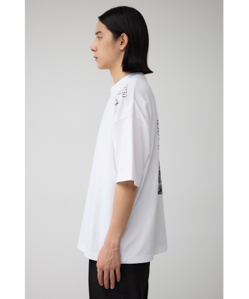 AZUL by moussy(アズールバイマウジー)の「Out of The ORDINARY フォトTシャツ(Tシャツ/カットソー・メンズ・ホワイト/ブラック・FREE)」の7枚目の写真
