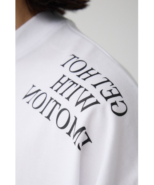 AZUL by moussy(アズールバイマウジー)の「Out of The ORDINARY フォトTシャツ(Tシャツ/カットソー・メンズ・ホワイト/ブラック・FREE)」の12枚目の写真