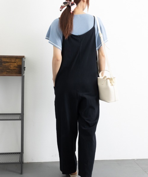 Miniministore(ミニミニストア)の「オールインワン サロペットパンツ 韓国風(サロペット/オーバーオール・レディース・ブラック/ブラウン・FREE)」の19枚目の写真