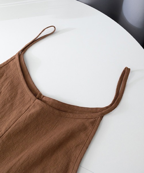 Miniministore(ミニミニストア)の「オールインワン サロペットパンツ 韓国風(サロペット/オーバーオール・レディース・ブラック/ブラウン・FREE)」の22枚目の写真