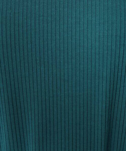 DRESKIP(ドレスキップ)の「◆女性らしさをプラスする テレコハートネック 5分袖トップス(Tシャツ/カットソー・レディース・ブラック/ブルーグリーン/アイボリー/ブラック系2・03/02/04)」の21枚目の写真