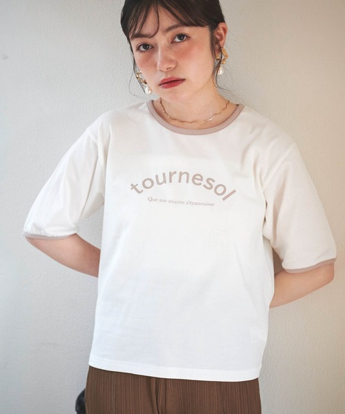 11082【美品・即完売モデル】ロエベ☆刺繍アナグラムロゴ リンガーtシャツ　白 LOEWE - 11082【美品・即完売モデル】ロエベ☆刺繍アナグラム