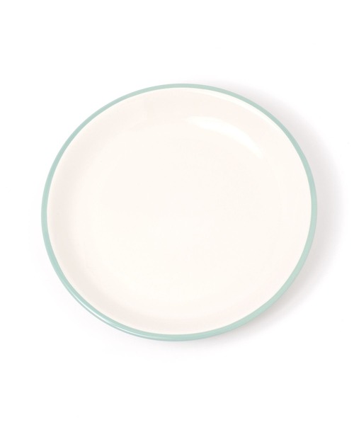 BAYFLOW（ベイフロー）の「[電子レンジ・食洗機OK]BFホウロウ風プレート20.5cm（食器・レディース・ブルー/グレー/ピンク・0）」の8枚目の写真