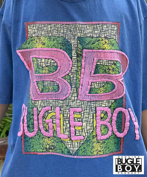 セール】【BUGLE BOY/ビューグル ボーイ】古着ライク加工半袖