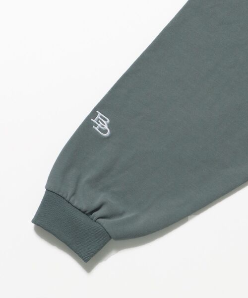 BEN DAVIS/WHITE LABEL（ベンデイビス ホワイトラベル）の「【BEN DAVIS（ベンデイビス）】CIRCLE LOGO BRUSHED LS / クルーネック 長袖 ロンT サークルロゴ ドローコード（Tシャツ/カットソー・メンズ・ブラック/ライトグレー/ホワイト・MEDIUM/LARGE/X-LARGE）」の22枚目の写真