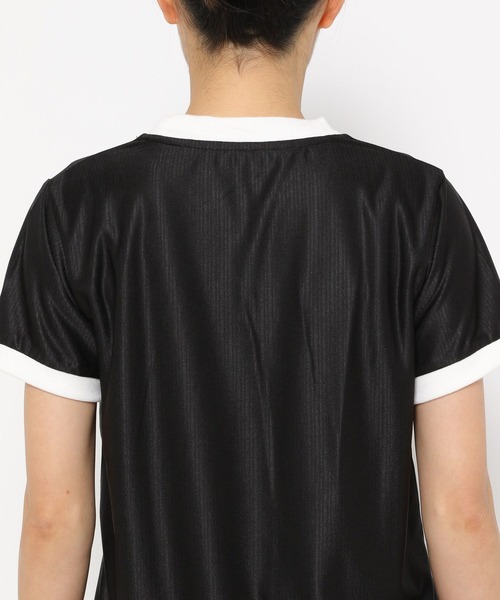 LOWRYS FARM（ローリーズファーム）の「ＨＯＮＤＡＭＩＮＩＴＳＳ　136040（Tシャツ/カットソー・レディース・オフホワイト/ブラック/ネイビー・FREE）」の10枚目の写真