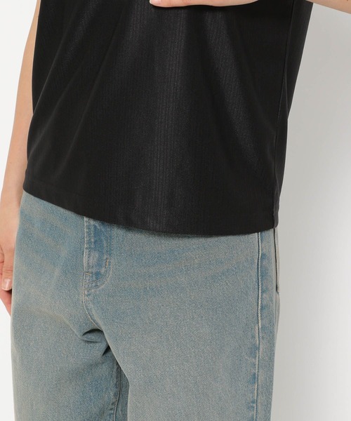 LOWRYS FARM（ローリーズファーム）の「ＨＯＮＤＡＭＩＮＩＴＳＳ　136040（Tシャツ/カットソー・レディース・オフホワイト/ブラック/ネイビー・FREE）」の9枚目の写真