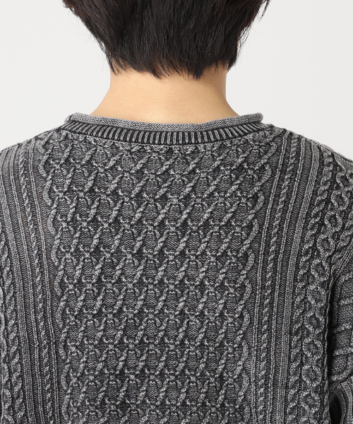 JOURNAL STANDARD J.S HOMESTEAD(ジャーナルスタンダードホームステッド)の「J.S.Homestead / FADE ROLLNECK KNIT(ニット/セーター・メンズ・ブラック/ネイビー/ブラウン系その他・MEDIUM/LARGE)」の11枚目の写真