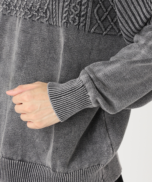 JOURNAL STANDARD J.S HOMESTEAD(ジャーナルスタンダードホームステッド)の「J.S.Homestead / FADE ROLLNECK KNIT(ニット/セーター・メンズ・ブラック/ネイビー/ブラウン系その他・MEDIUM/LARGE)」の14枚目の写真