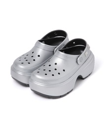 crocs | 【LADIES】crocs／STOMP メタルCLOGO(サンダル)