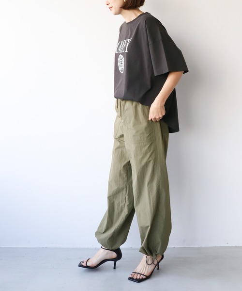 マイカアンドディール　アメリカーナ　コラボTシャツ　ウォッシュロゴTシャツ AMERICANA（アメリカーナ）の「【AMERICANA×MICA&DEAL】