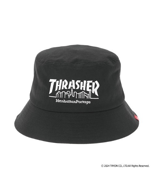 Manhattan Portage（マンハッタンポーテージ）の「THRASHER Bucket Hat（ハット・メンズ・ブラウン/ブラック・FREE）」の3枚目の写真